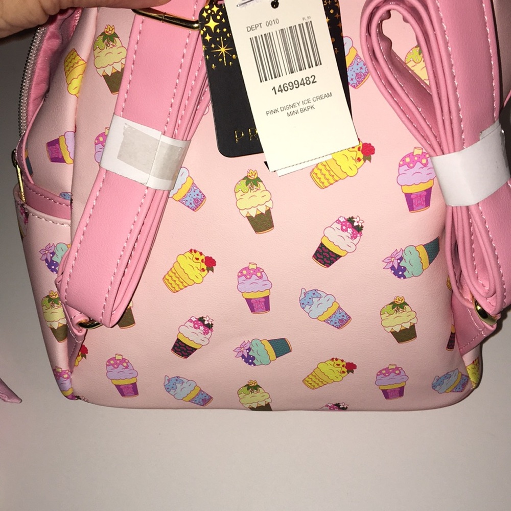 HP🎊🎊Disney Princess Ice Cream Backpack Lanyard card holder crossbody bag - Picture 9 of 11